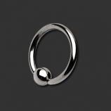 Ball closure ring