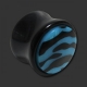 Neon Zebra Plug