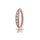 Septum Clicker Rosegold mit Swarovski Zirconia