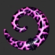 Pink Leo Spiral