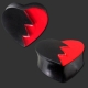 Arang Wood Heart Plug 6-25mm