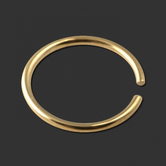 Nasenring aus 316 L Chirurgenstahl Gold