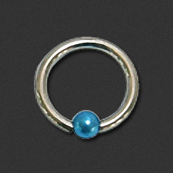 Pearl Ball Closure Ring