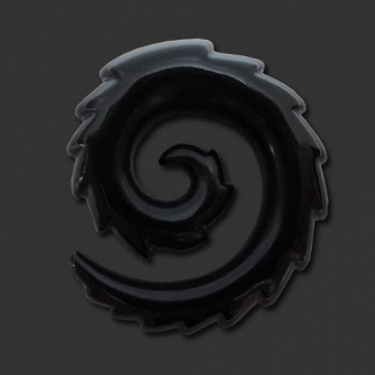 Carved Acrylic Spiral