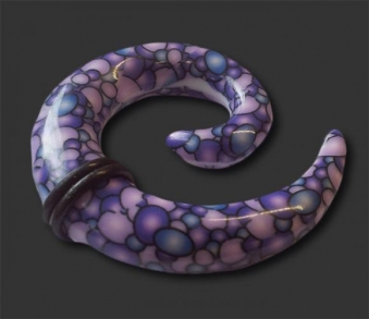 Purple Bubble Spiral