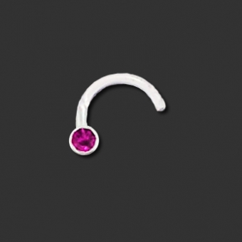 Bioflex Jewelled Nosestud Clear / FU