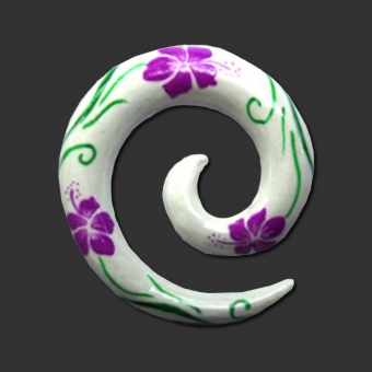 Handpaintet Woodspiral