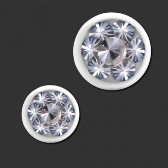 SUPERNOVA CONCEPT Pure White Epoxy Swarovski Ball CC