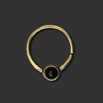 Ornamental Brass Septum Piercing