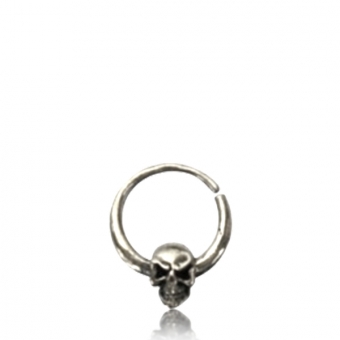 Skull Brass Septum Piercing