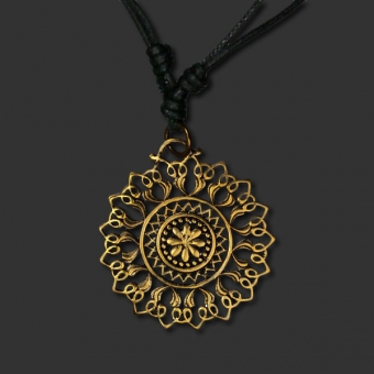 Mandala Pendant with chain