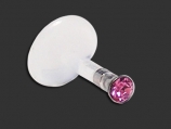 Bioflex Push Labret Jewelled