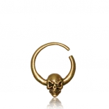 Ornamental Brass Septum Piercing