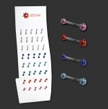 Double jewelled Crystal Dream Microbananabell Display
