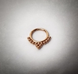 Buddah Septum Rosegold Clicker