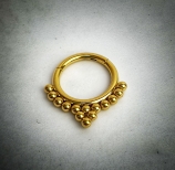 Buddah Septum Gold Clicker