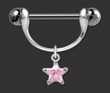 Star Nipple Stirrup & Barbell