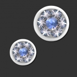 SUPERNOVA CONCEPT Pure White Epoxy Swarovski Ball AQ