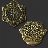 Brass Mandala Plug