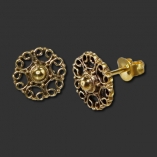 Brass Earstud