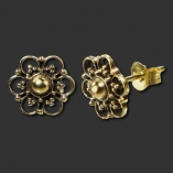 Brass Earstud