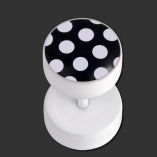 SUPERNOVA CONCEPT Pure White Fake Plug mit Polka Dots