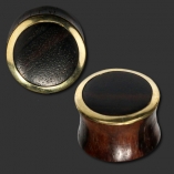 Tamarind Wood With Brass Earplug